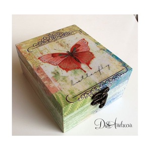 Hermoso joyero brillante creativo portátil mariposa Meena colorido con excelente calidad para restaurantes Recepciones - Product Image 1