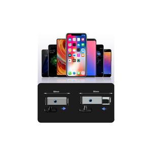 Support de téléphone automatique Netzy SAFA 921 avec capteur, 2-en-1, magnétique, pour grille d'aération et tableau de bord, fixation stable pour GPS mobile, noir, BMW - Product Image 5