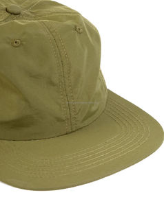 Casquette de baseball vert olive à 6 panneaux pour homme, fermeture réglable, respirante/imperméable, sportive, personnalisable, faible MOQ - Product Image 2