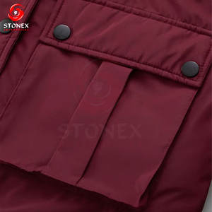 Chaqueta de Invierno Elegante para Mujer, Talla Grande, Personalizada |   Impresión de Logotipo Personalizado y Cierre de Cremallera |   Producción al por Mayor con MOQ Bajo - Product Image 3