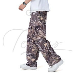 Custom Logo <b>Men's</b> <b>Camo</b> Harem <b>Pants</b> Formal Lightweight Canvas Mid Rise Breathable Quick Dry Sweatpants - Product Image 4