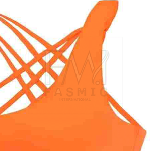 Sujetador deportivo de compresión transpirable personalizado, ropa deportiva de talla grande para entrenamiento de gimnasia, con suministro de estilo de patrón personalizado - Product Image 6