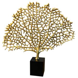 Sculpture de table en métal noir de luxe Accent artistique unique fabriqué à la main parfait pour les intérieurs élégants contemporains - Product Image 5