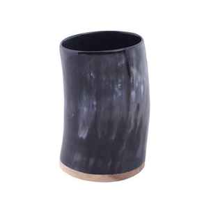 Gafas de cuerno para beber vikingo Natural hechas a mano de la mejor calidad, cristal de cuerno corto de Ángel, producto más vendido, Exportación de Color Natural - Product Image 1