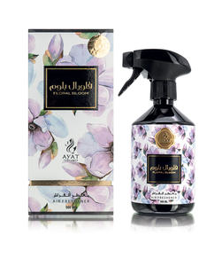 FLORAL BLOOM 500ml por Ayat Perfumes Fragancia para el hogar Jazmín Perfumado Habitación Interior del coche Refrescante Halal Certificado Desodorante Spray - Product Image 2