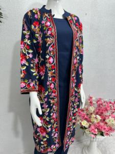 Traje Pakistaní Bollywood de Georgette con Bordado Completo - Product Image 4