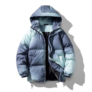 Chaqueta de Invierno para Hombre, de Alta Calidad, Moderna, Acolchada, Reversible, Impermeable, con Cuello Alto, Personalizable con Logotipo, Servicio OEM - Product Image 3