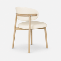 Chaise de salle à manger en acier inoxydable avec revêtement en cuir, design moderne et minimaliste, dossier non pliable, mobilier de maison pour salle à manger
