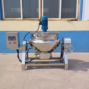 SS ENGINEERS CONSULTANTS Tilting Double Cooking Jacketed <b>Kettle</b> Machine PLC Motor Bearing Components 15kw Power 1 Year Warranty - Product Image 2