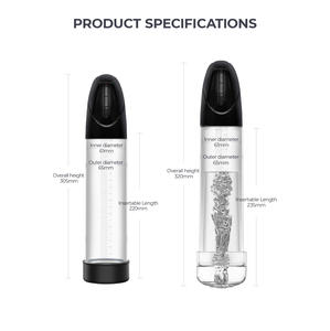 Vakuum gerät Mastur bator für Mann Puppe elektrische Saug vergrößerung schöne männliche Erwachsene Neuheit <span class=keywords><strong>Penis</strong></span> Pump Extender - Product Image 3