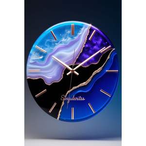 Tornedo, resina epoxi de una sola cara elegante de lujo, decoración personalizada para el hogar para sala de estar, motivo de arte mecánico colgante para bodas - Product Image 1