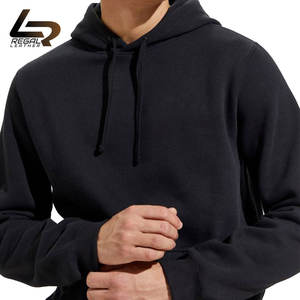 Venta al por mayor de encargo de los hombres de alta calidad personalizado 500gsm pesado pulóver con capucha de algodón caído hombros de gran tamaño Sudadera con capucha de los hombres - Product Image 2