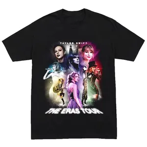 New Fashion Fans Music Concert Customization Logo Summer Women T Shirt Taylor Printed Woman T-Shirt