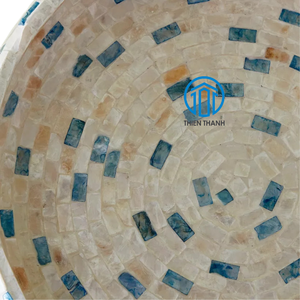 Plateaux de service exquis et fabriqués à la main fabriqués à partir de nacre naturelle, design élégant une touche de sophistication à la maison - Product Image 6