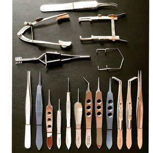 Quirófano Astrin Juego de Instrumentos de Microcirugía Oftálmica Básica de Grado, Kit Quirúrgico Manual de Acero Inoxidable de Alta Calidad MOL - Product Image 1