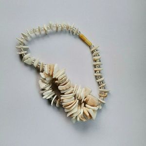 สร้อยคอเปลือกหอยทำมือ สร้อยยาวจากเปลือกหอยธรรมชาติ สำหรับเด็กผู้หญิง ผู้หญิง และสุภาพสตรี - Product Image 6