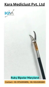 Pinzas bipolares laparoscópicas Kara Mediclust., Para la base del Hospital de instrumentos quirúrgicos Jeringa laparoscópica médica - Product Image 2