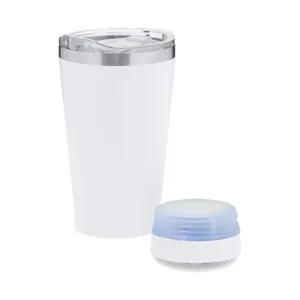 Mug thermique personnalisé Duxen avec haut-parleur pour le bureau ou les voyages, chauffe-tasse et carafe - Product Image 5
