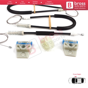 Kit de Reparación de Elevalunas Eléctrico Delantero Derecho BWR5509 para Passat B7 362 365 2010-2014 CC A32 A33 2011-2020 3AA837756 - Product Image 5