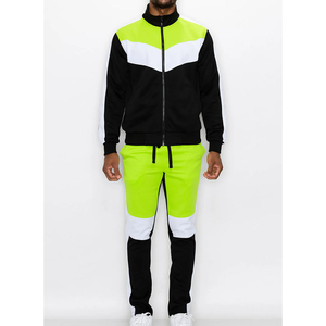 High Quality Tracksuit Jogging Zipper Cargo Jersey <b>Track</b> <b>Jacket</b> Set Polyester Nylon Tech Fleece Custom Logo Tracksuit for Men - Product Image 5