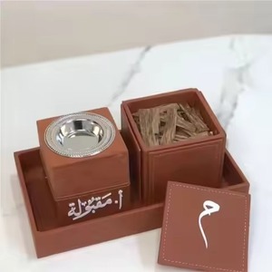 Juego de Regalo Premium para Ramadán, Quemador de Incienso Árabe de Metal con Pinzas, Caja de Bakhoor para Oficina y Sala de Estar - Product Image 2