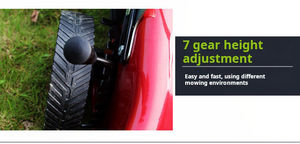 Мощная четырехтактная самоходная бензиновая газонокосилка - Product Image 5