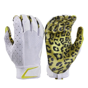 Guantes de fútbol americano juvenil Guantes de entrenamiento Guantes de fútbol americano con logotipo personalizado e impreso - Product Image 3