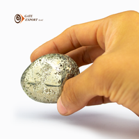 Piedras talladas de pirita de Perú, 2023 naturales, decorativas