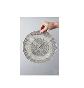 ชุดจานรองแก้วหวายดีไซน์ทันสมัย พร้อมจานรองแก้วปอกระเจา สวยหรูสำหรับบ้าน โรงแรม โต๊ะอาหาร จานรองแก้วหวายคุณภาพสูง ขายดี - Product Image 1