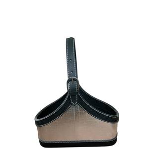 Great Quality Leather Chocolate <b>Gift</b> <b>Hamper</b> Sweets And Dessert Serving Tray With Handle Perfect For Parties And Events <b>Gifts</b> - Product Image 1