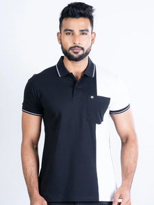 100% Cotton Premium Quality <b>Men's</b> T-Shirt Regular Fit Half Sleeve with for <b>Polo</b> <b>Neck</b> Design Comfortable Everyday Wear - Product Image 2