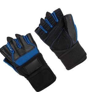 ถุงมือยกน้ำหนักแบบใหม่ คุณภาพสูง 100% ระบายอากาศได้ดี น้ำหนักเบา แบบครึ่งนิ้ว  แบบติดตีนตุ๊กแก ราคาขายส่ง - Product Image 4