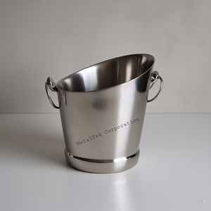 Enfriador de vino, cubo de hielo de metal, fabricante, precio al por mayor, alta calidad, acero inoxidable, champán, cerveza, bebida, cubos para bar - Product Image 2