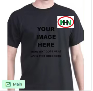 T-shirts personnalisés pour hommes en coton 100% - Grande taille - Style décontracté - Impression dégradée - Logo - Manches courtes - Streetwear - Product Image 2