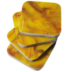 Lujo tendencia mejor fabricante ágata Natural cubiertos taza de té esteras almohadillas a precio al por mayor vajilla posavasos - Product Image 6