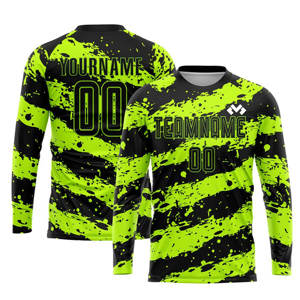 2025 maillot de football vintage pour hommes de haute qualité nom personnalisable transfert de chaleur imprimé Logo de toute l'équipe vêtements de football haut de gamme 100% - Product Image 3