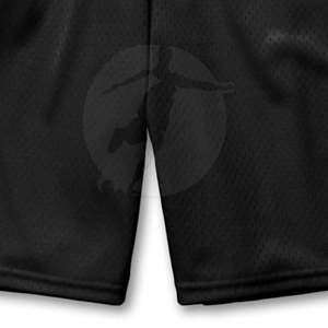 2023 High Quality Custom Made High Elastic Waist Anti-Wrinkle Solid Casual Breathable Quick Dry Men's Polyester <b>Mesh</b> <b>Shorts</b> 240g - Product Image 4