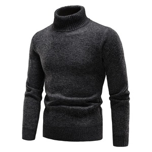 Sweat-shirt élégant respirant pour hommes de qualité supérieure Personnaliser les chemises pour hommes à col roulé 100% coton Sweatshirts en gros - Product Image 6