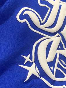 Sudaderas con Capucha para Hombre, Estilo Urbano, de Alta Calidad, Estampado Puff, Tejido Grueso de 450 GSM, Felpa de Algodón, Sudaderas y Hoodies para Hombre - Product Image 5