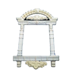 Glasvezel Vensterbank Decoratie Schimmel <span class=keywords><strong>Plastic</strong></span> Romeinse Kleur <span class=keywords><strong>Window</strong></span> Side Pijler Schimmel - Product Image 1