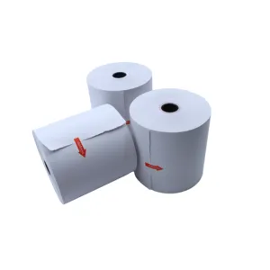shirley ya Chinese supplier blank thermal 65g 57mm x 40 mm Cash Register Paper rolls for sunmi handheld pos terminal