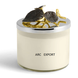 Pot de stockage de cire de bougie de couleur or de conception fantaisie pot de bougie unique de décoration en gros pour les fournisseurs de gros au prix le plus bas - Product Image 5