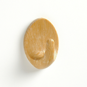 วีแอล ตะขอแขวนเสื้อผ้ารูปวงรีไม้ขนาดใหญ่ ดีไซน์ไม้ลายพิเศษ - Product Image 1