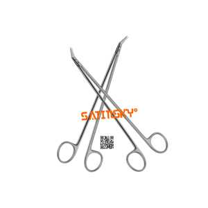 Ciseaux vasculaires DIETHRICH 16 CM Instruments de microchirurgie Acier inoxydable AISI 420 Manuel Certifié CE Source de confiance - Product Image 1