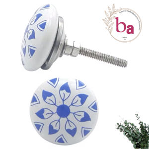 Tiradores y tiradores de cerámica de diseño moderno para armarios con cajones Exportación de calidad para armarios Tocador Dormitorios Cocinas - Product Image 1