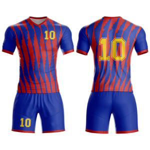 High Quality Custom Polyester Soccer Uniforms Wholesale in Pakistan Made for Your Own Team Wear - Product Image 3
