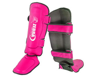 Espinilleras de cuero genuino Muay Thai 2023 con logotipo personalizado, espinilleras para entrenamiento de gimnasia, fútbol/deportes de fútbol, gran oferta para boxeo MMA - Product Image 2