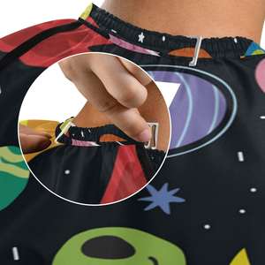 Capas de Barbero con Orificios para los Brazos, Cierre Ajustable, Impresión por Sublimación, Antiadherentes, Resistentes al Agua, Tela de Poliéster, Logotipo Personalizado - Product Image 5