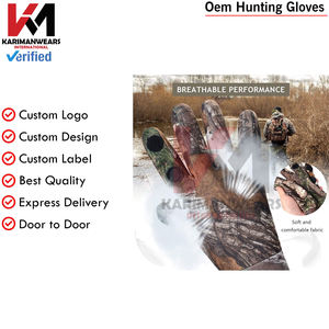 Gants de chasse de qualité professionnelle doigts complets gants de camouflage antidérapants sans doigts tir à l'arc aventures en plein air accessoires de chasse tactiques - Product Image 5