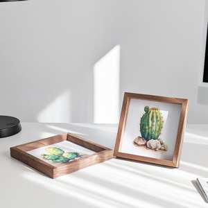 Cadre photo en bois bricolage Affichage minimaliste Guide PDF fait à la main Téléchargement étape par étape Image disponible - Product Image 1